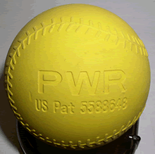 PWR Power Weighted Hittable Baseball