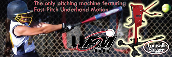 UPM55 Softball Pitching Machine